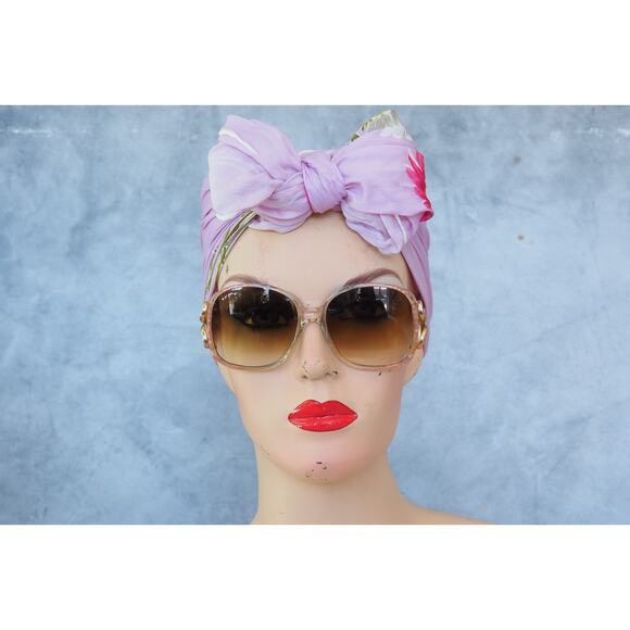 Vintage 1970s Sunglasses Disco retro Made In Korea Grandma Chic main image 9